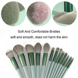 Petra store 13-Piece Makeup Brush Set with soft and comfortable bristles for gentle skin application