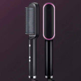 Petra store 2 In 1 Hair Straightener with black and pink design for styling and smoothing hair