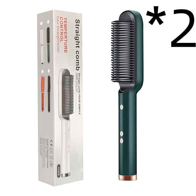 Petra store 2 In 1 Hair Straightener with temperature control and straight comb for easy styling