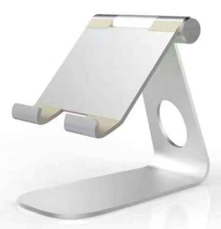 Stand For iPads and Tablets with sleek silver metal design from Petra store