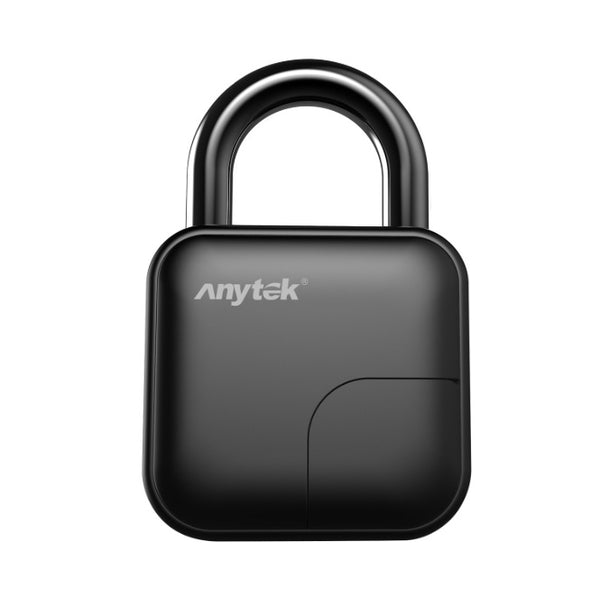 Petra store black Anytek compact padlock style keyless outdoor security lock with stainless steel shackle
