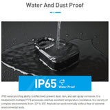 Petra store keyless outdoor security lock black IP65 waterproof padlock under running water