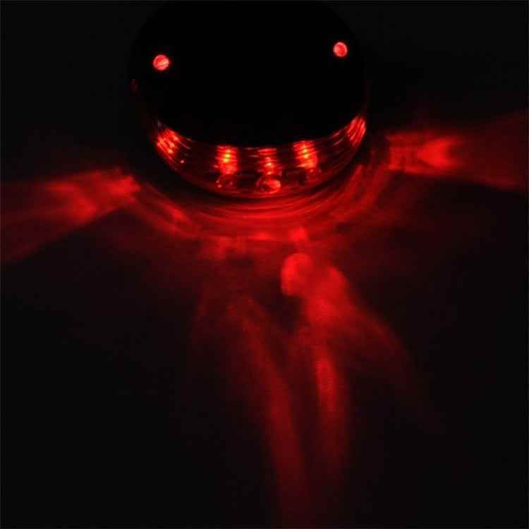 Petra store Bicycle Tail Light glowing red in dark for enhanced safety and visibility