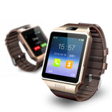 Petra store Bluetooth smart watch with call reminder and brown silicone strap