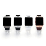 Bluetooth smart watch with call reminder available in black silver white and rose gold colors from Petra store