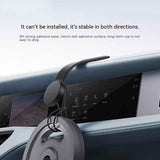 Petra store car mobile phone holder with 3M adhesive base and Velcro for stable dashboard mounting