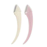 Petra store Eyebrow Trimming Knife With Comb in beige and pink for precise eyebrow grooming