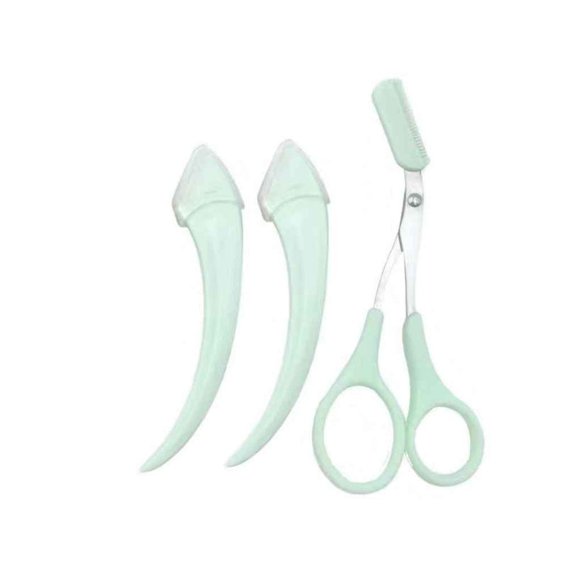 Petra store Eyebrow Trimming Knife With Comb and protective covers for precise grooming