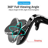 Petra store Magnetic Car Smartphone Holder with 360-degree full viewing angle and free rotation
