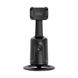 Black compact Gimbal Smartphone Holder with camera lens and sturdy base from Petra store