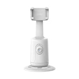 White Petra store Gimbal Smartphone Holder with ergonomic design and adjustable grip