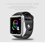 Petra store kids smart watch with sim card in black showing colorful digital display and call features