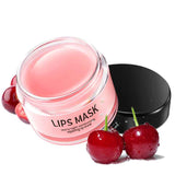 Petra store lip skin care moisturizer cherry night moisturizing repairing lip mask with cherries