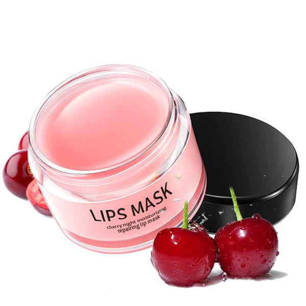 Petra store lip skin care moisturizer cherry night moisturizing repairing lip mask with cherries