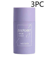 Petra store Cleansing Green Tea Mask in purple stick packaging for easy skincare application