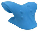 Petra store Six-Wheel Neck Massager in blue ergonomic silicone design with six massage nodes for neck relief