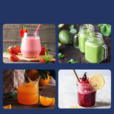 Petra store Portable Blender And Mini Juicer making fresh colorful fruit and vegetable smoothies