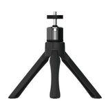Petra store black portable phone tripod with adjustable mount and foldable legs for easy transport