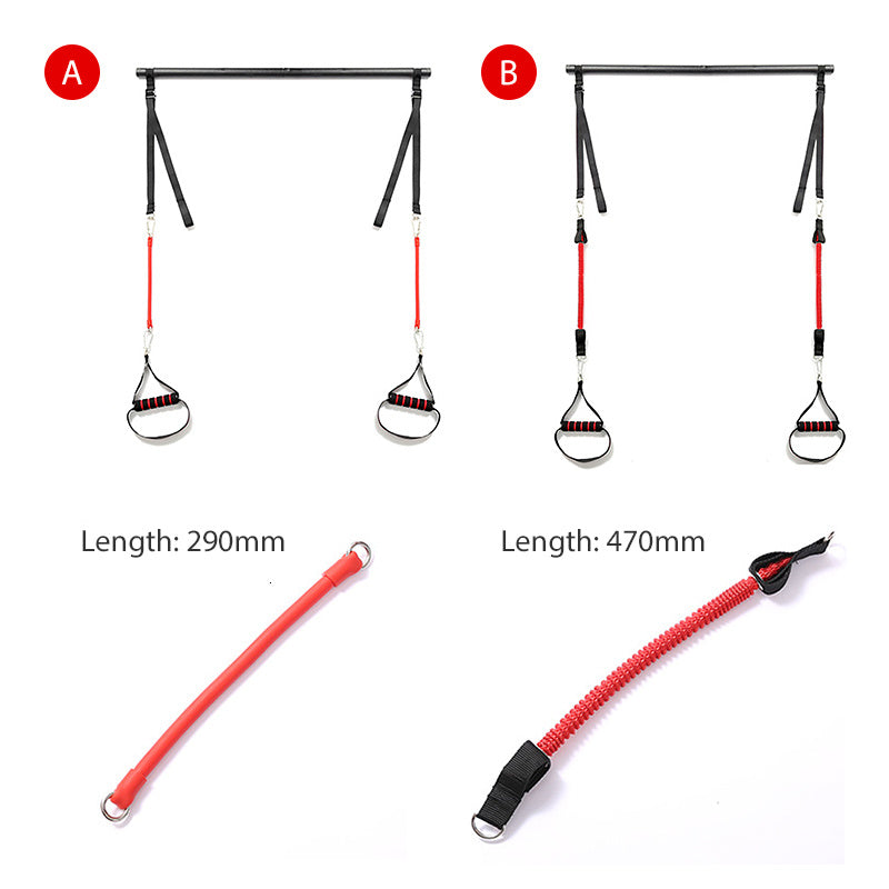 Petra store portable home gym equipment with adjustable resistance bands and handles for fitness training