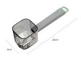 Petra store Stainless Steel Single Head Peeler with transparent container and ergonomic handle