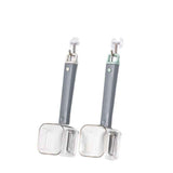 Stainless Steel Single Head Peeler with gray handle from Petra store for efficient kitchen use