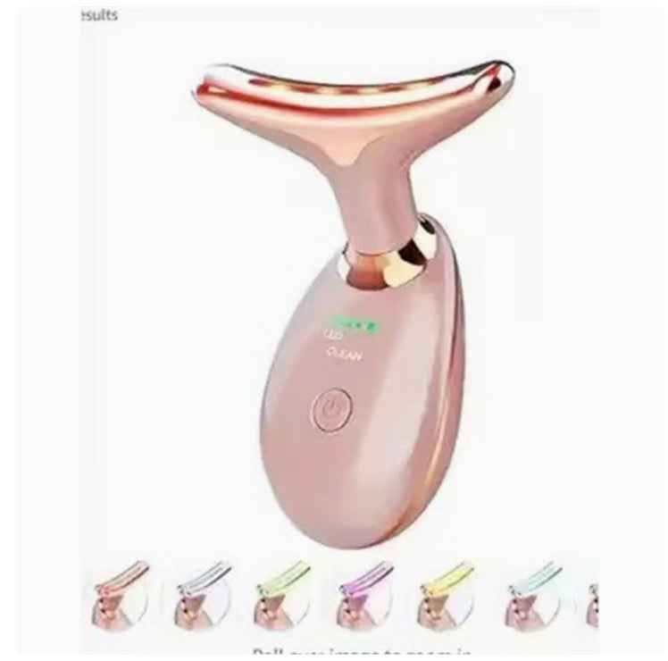 Petra store Thermal Neck Lifting And Massager in rose gold for beauty and skincare