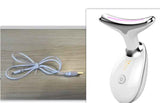 Petra store Thermal Neck Lifting And Massager with ergonomic design and USB charging cable