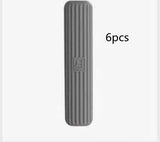 Petra store 6pcs gray Mini Cleaning Mop replacement pads for home and kitchen use