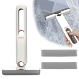 Petra store Mini Cleaning Mop with ergonomic handle and replaceable gray cleaning pads for home use