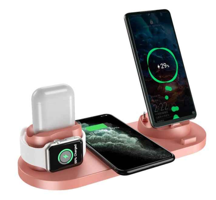 Petra store wireless charger for smartphones with charging pads for phone smartwatch and earbuds