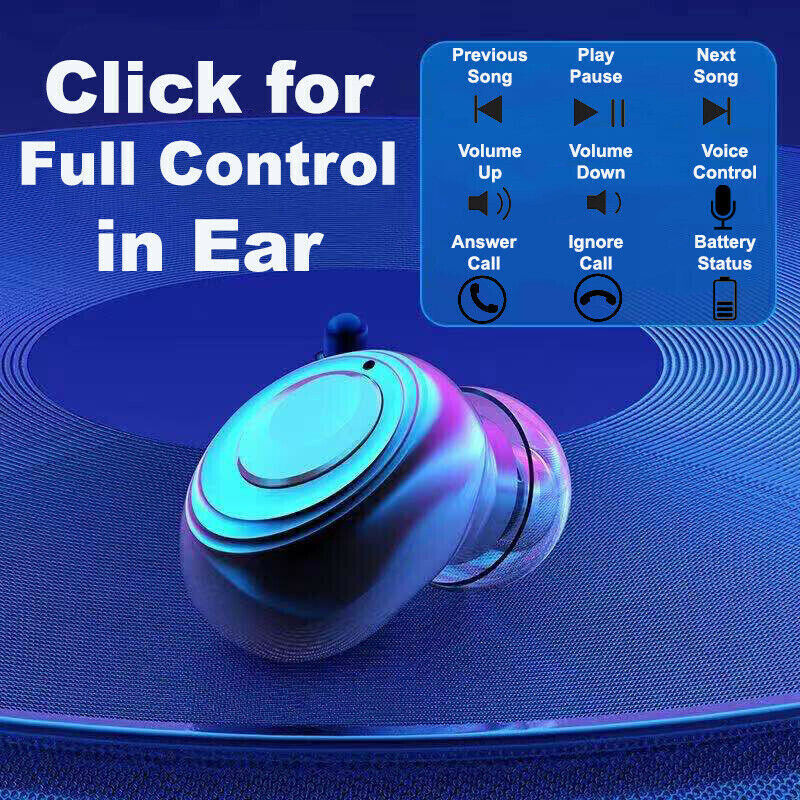 Petra Store Wireless Waterproof Earbuds for Ultimate HiFi Bass Sound Experience