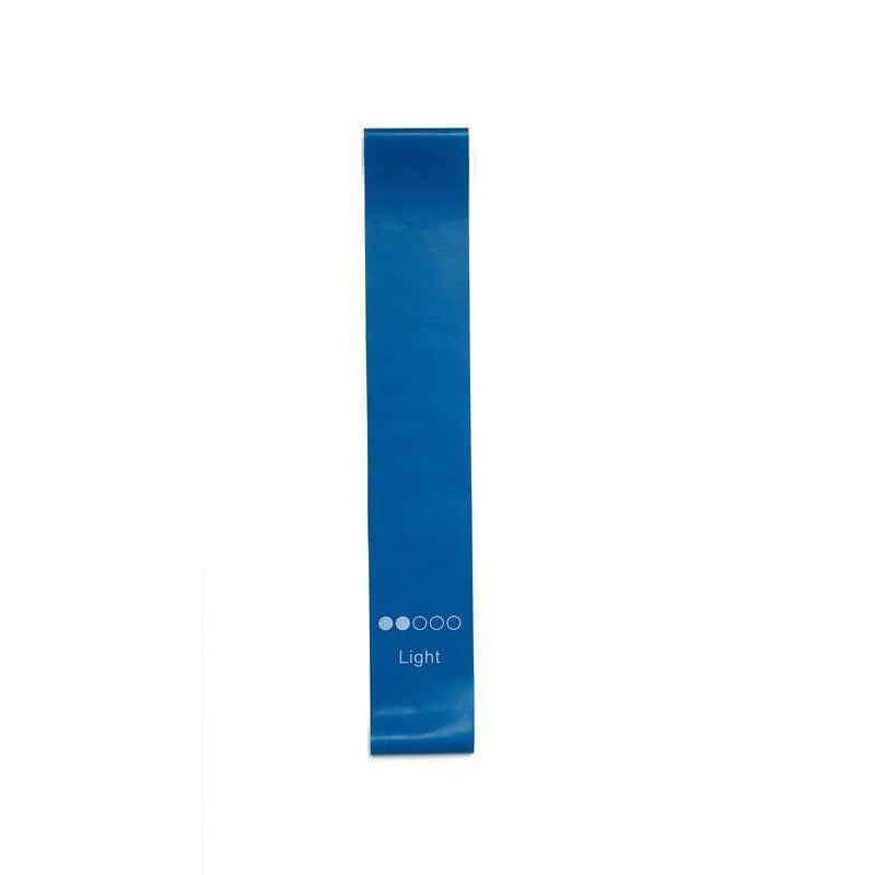 Blue Yoga Resistance Rubber Bands from Petra store with light resistance for fitness and wellness