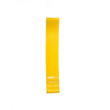 Yellow medium level Yoga Resistance Rubber Bands from Petra store for fitness and wellness exercises