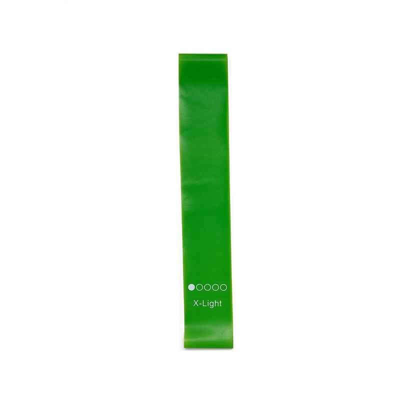 Green Petra store Yoga Resistance Rubber Bands with X-Light tension for fitness and wellness